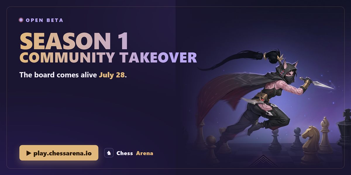 Email 1 — Open Beta, Season 1 coming